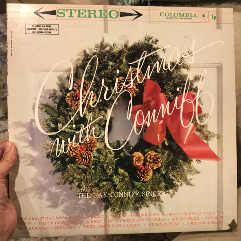 3/$30 Vintage Holiday Music Album “Christmas with Conniff” Ray Conniff singers